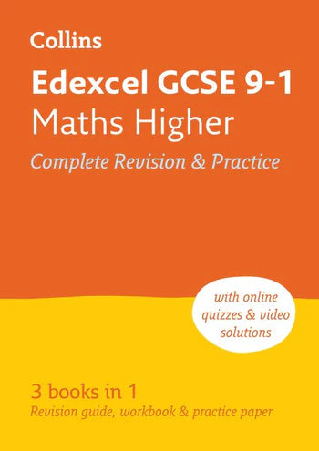 Edexcel GCSE 9-1 Maths Higher All-in-One Complete Revision and Practice: Ideal for the 2026 and 2027 exams includes online edition, quizzes and video solutions (Collins GCSE Grade 9-1 Revision)