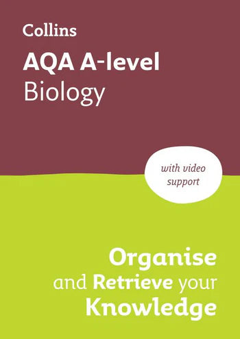 AQA A-level Biology Organise and Retrieve Your Knowledge: Ideal for the 2026 and 2027 exams (Collins A level Revision)