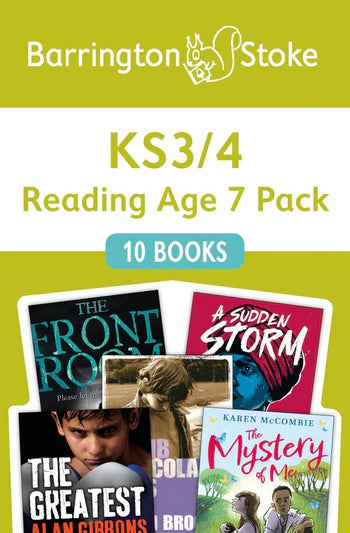 KS3/4 Reading Age 7 Pack : Barrington Stoke