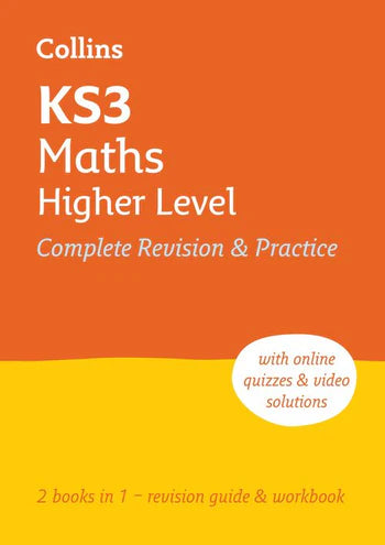 KS3 Maths Higher Level All-in-One Complete Revision and Practice: Ideal for Years 7, 8 and 9 (Collins KS3 Revision)