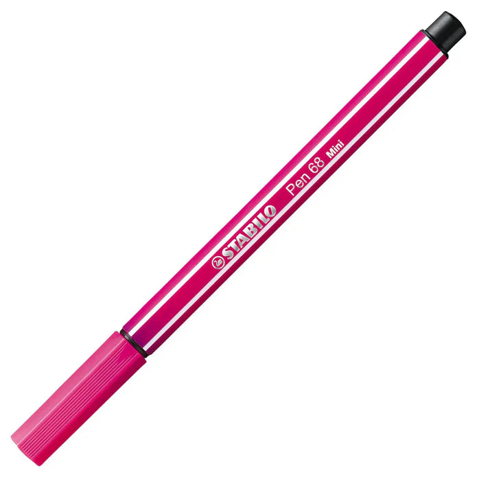 Stabilo Pen 68 Mini Animal Vibes (8 Pack) – Bright Fibre‑Tip Pens for Creative Learning