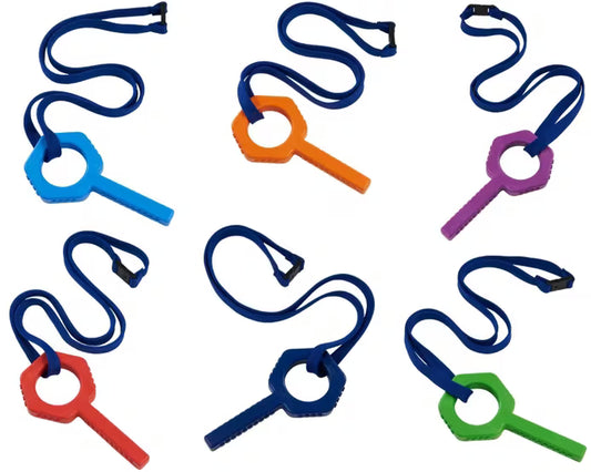 Chewbuddy™ Pl!ng Grab Chew with Lanyard - Single - Standard and Tuff