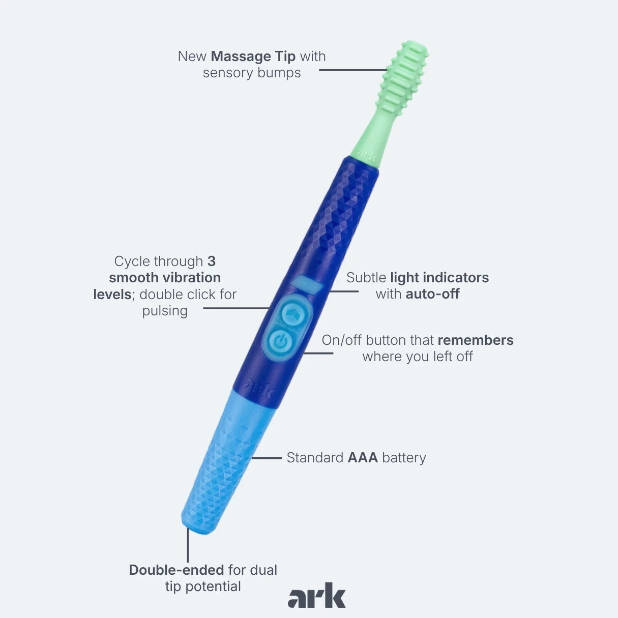 ARK Z-Vibe® Plus Vibrating Oral Motor Tool