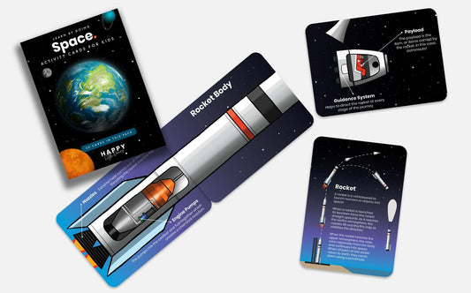 Space Activity Flashcards - Happy Little Doers