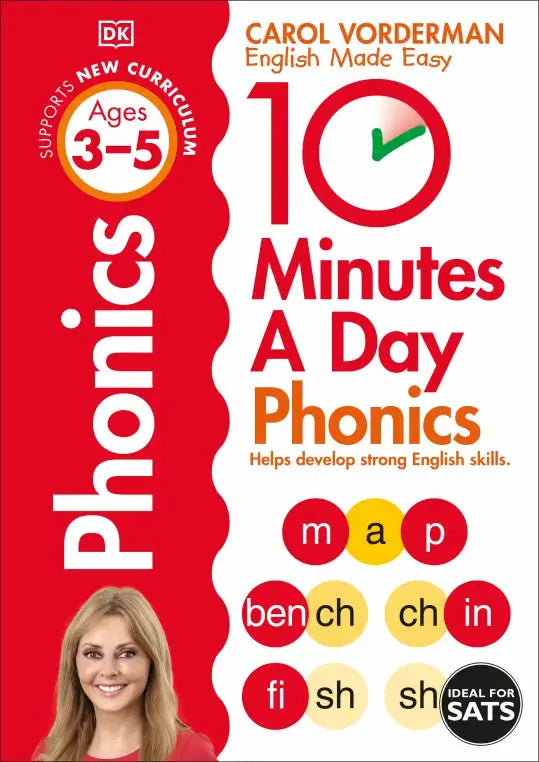 10 Minutes A Day Phonics, Ages 3-5 (Preschool) | The Dyslexia Shop