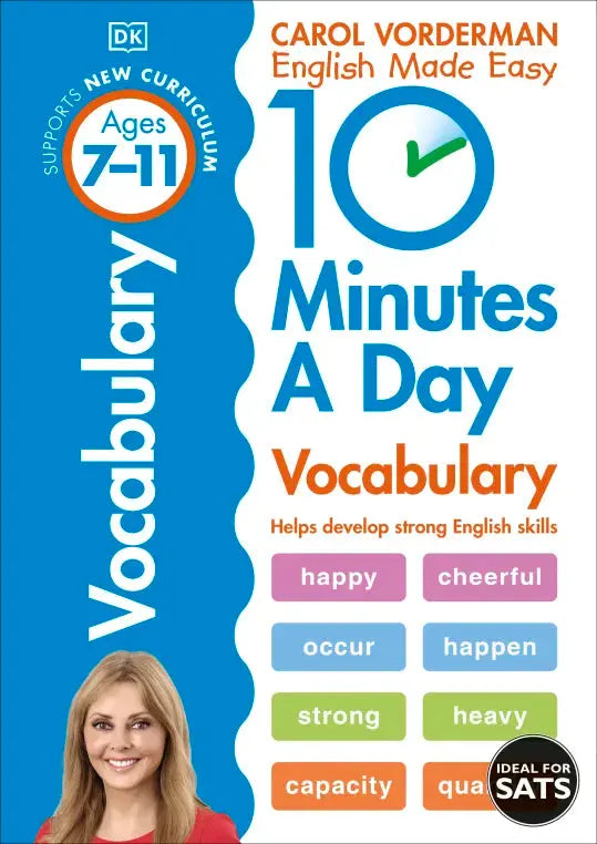10 Minutes A Day Vocabulary, Ages 7-11 (Key Stage 2) | The Dyslexia Shop