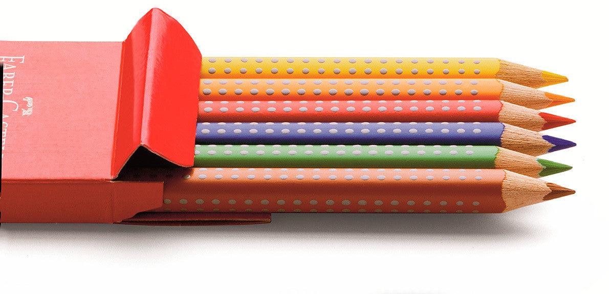 Faber-Castell GRIP 2001 Colour Pencils (Box of 6 Colours)
