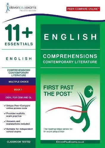 11+ Essentials English Comprehensions: Contemporary Literature Book 1 | The Dyslexia Shop