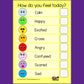 How Do You Feel Today? Emotions Resources Classroom Set