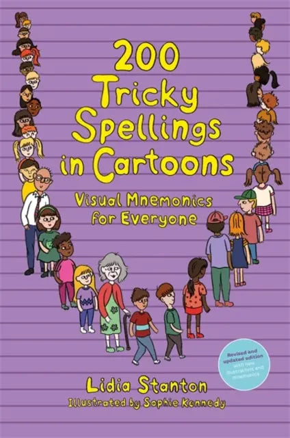 200 Tricky Spellings in Cartoons : Visual Mnemonics for Everyone - US Edition | The Dyslexia Shop