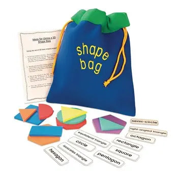 2D Shape Bag | The Dyslexia Shop