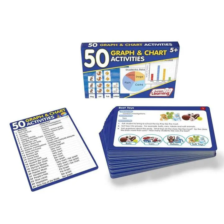 50 Graph and Chart Activities | The Dyslexia Shop