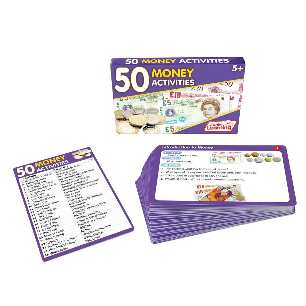 50 Money Activities UK | The Dyslexia Shop