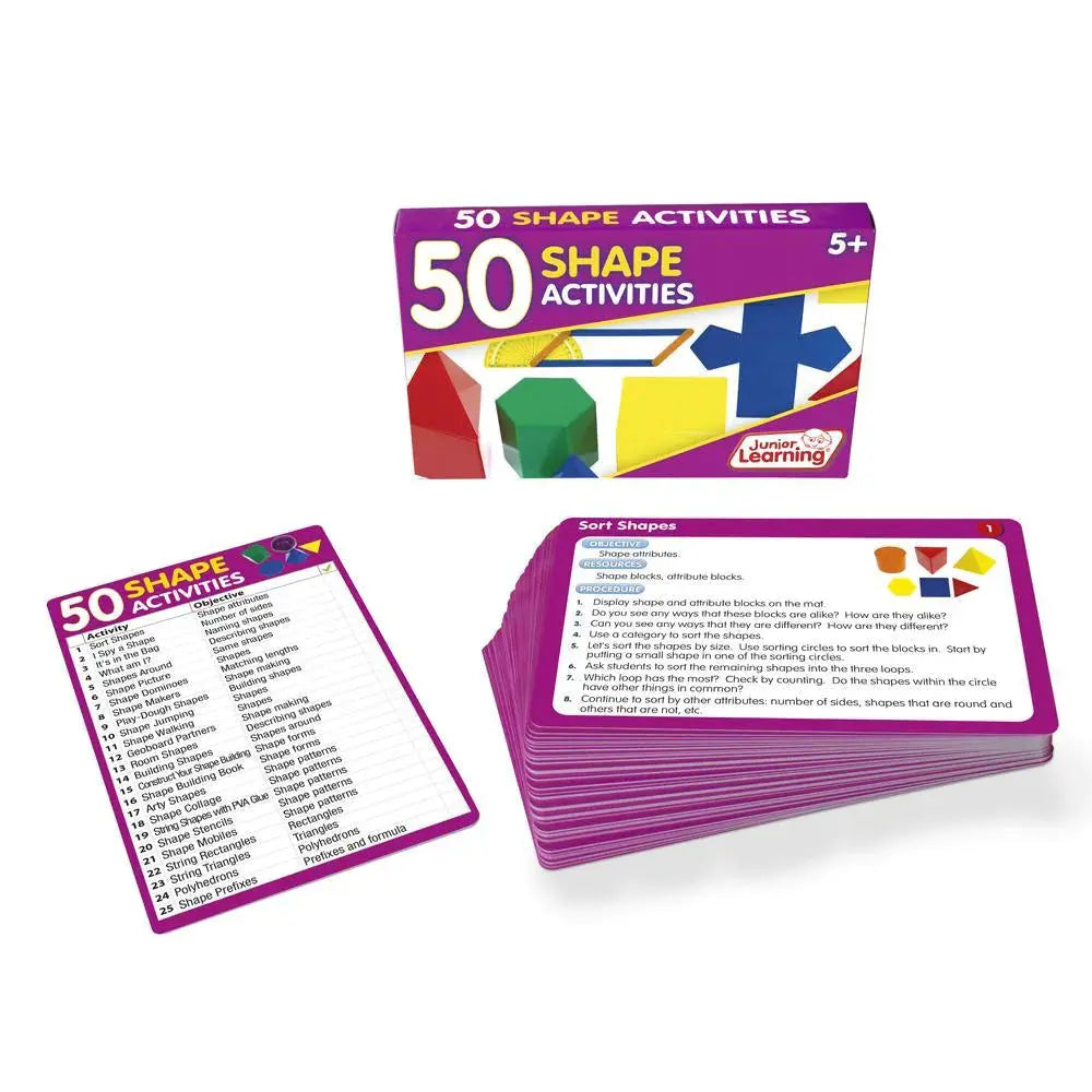 50 Shape Activities | The Dyslexia Shop