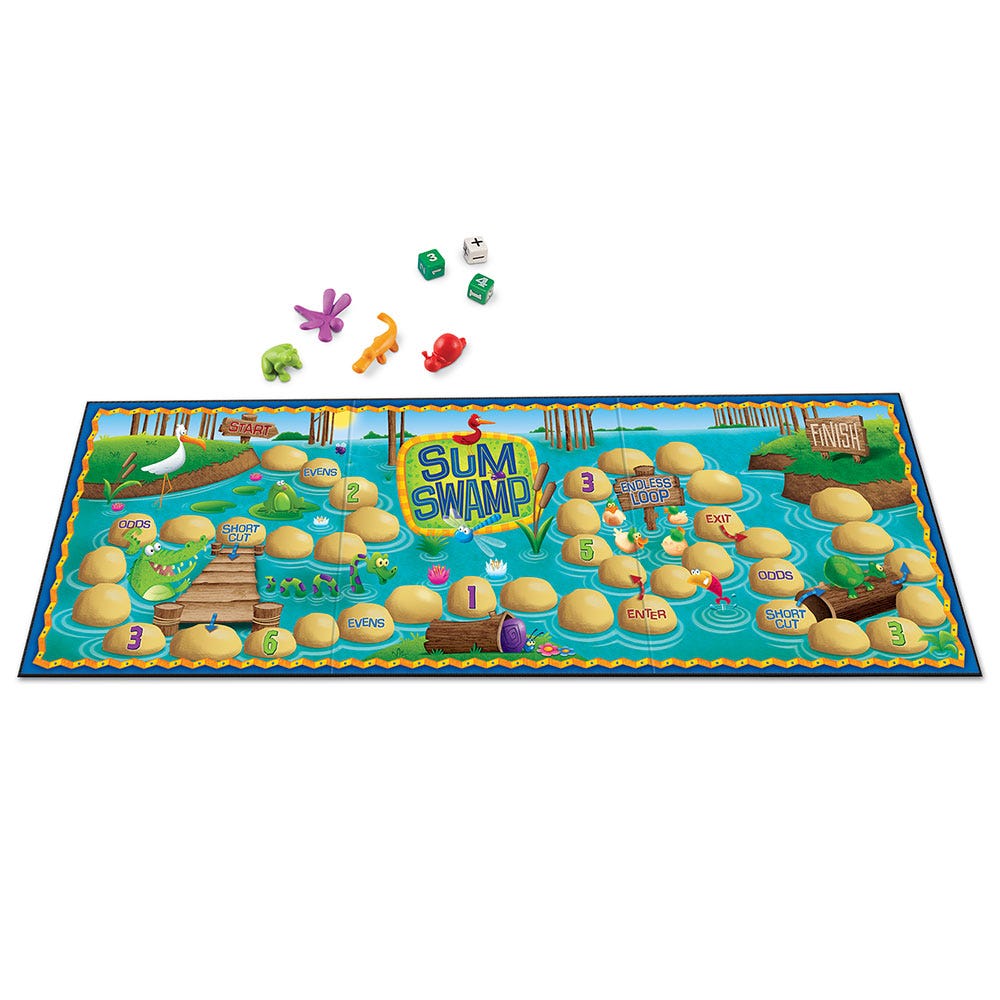 Sum Swamp - Addition and Subtraction Game