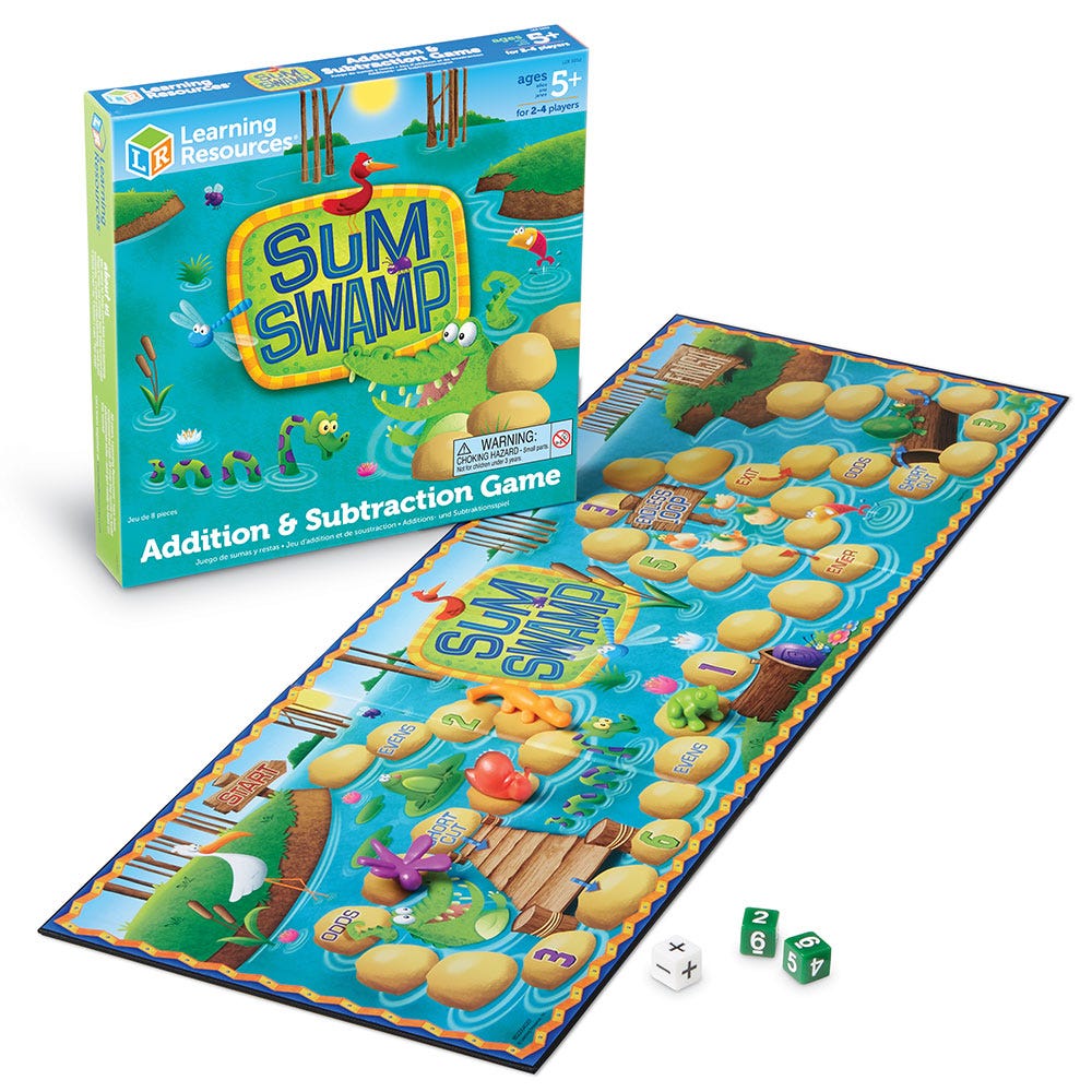 Sum Swamp - Addition and Subtraction Game