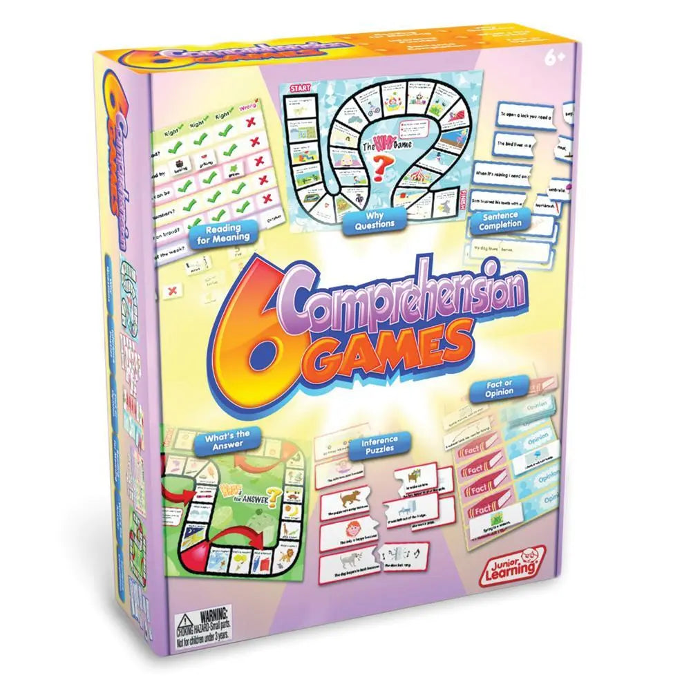 6 Comprehension Games | The Dyslexia Shop