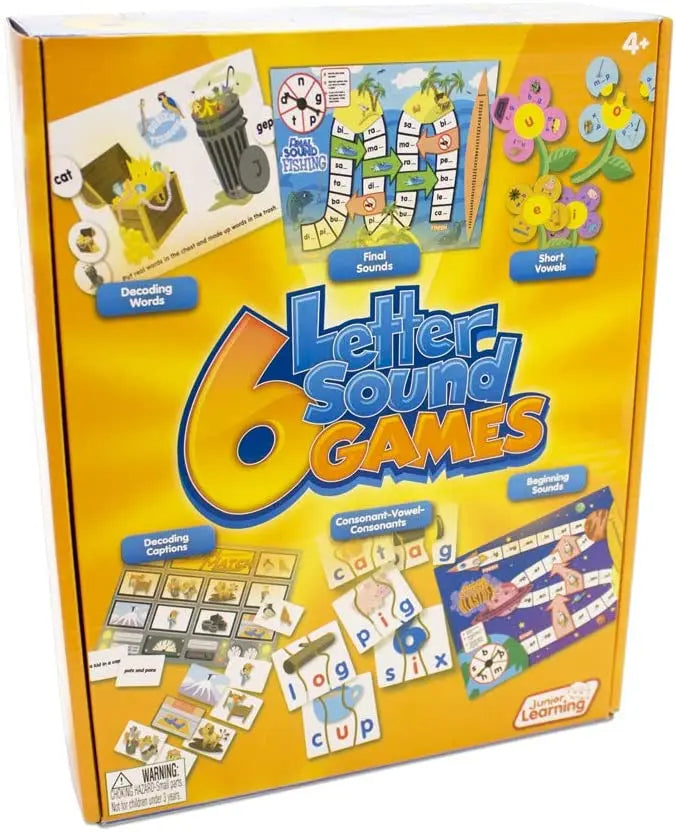 6 Letter Sound Games | The Dyslexia Shop