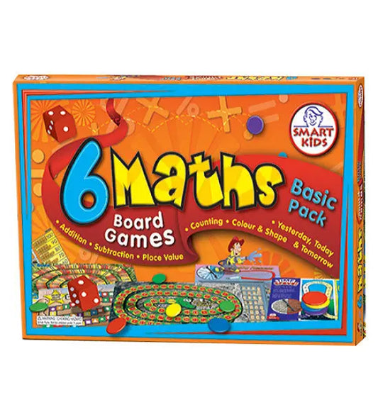 6 Maths Board Games - Basic | The Dyslexia Shop