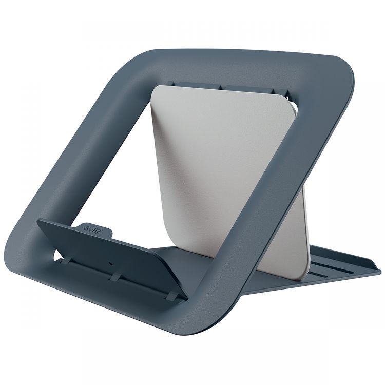 Cosy Adjustable Laptop Stand - Velvet Grey