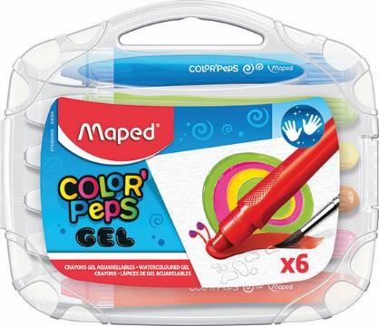 Maped Color Peps Gel Crayons (Pack of 6)