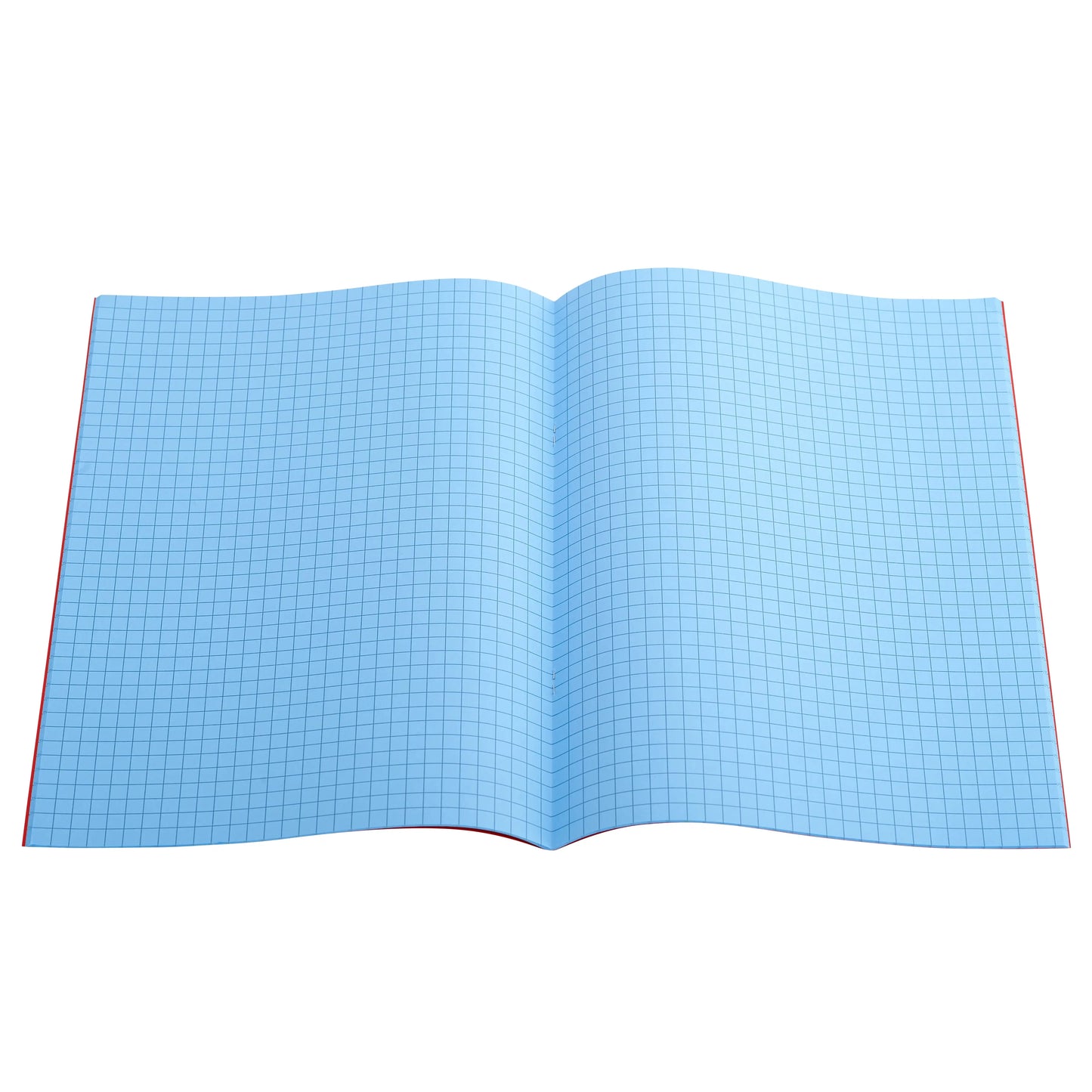 A4 - 7mm Squared Tinted Exercise Book - (Red Cover) | The Dyslexia Shop