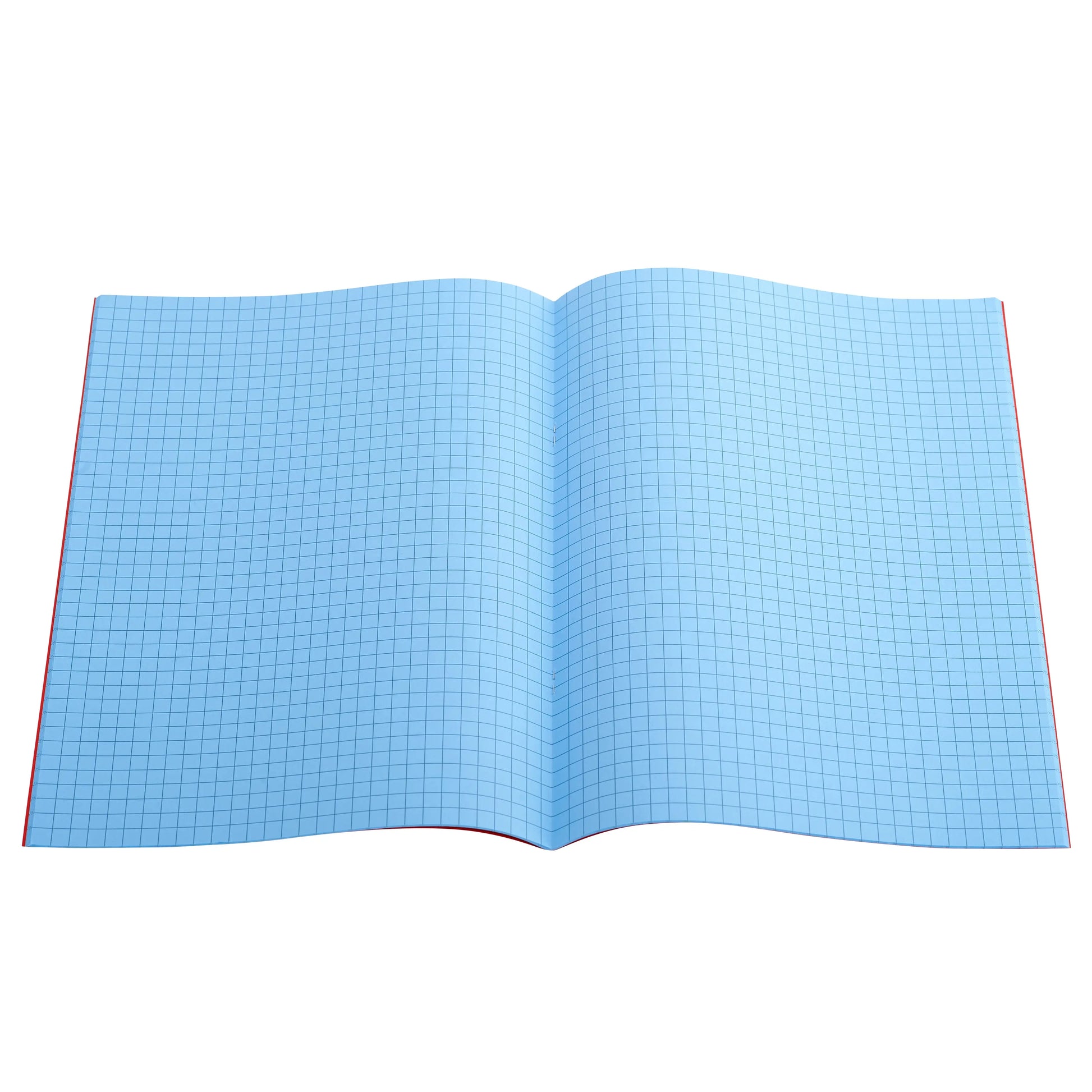 A4 - 7mm Squared Tinted Exercise Book - (Red Cover) | The Dyslexia Shop