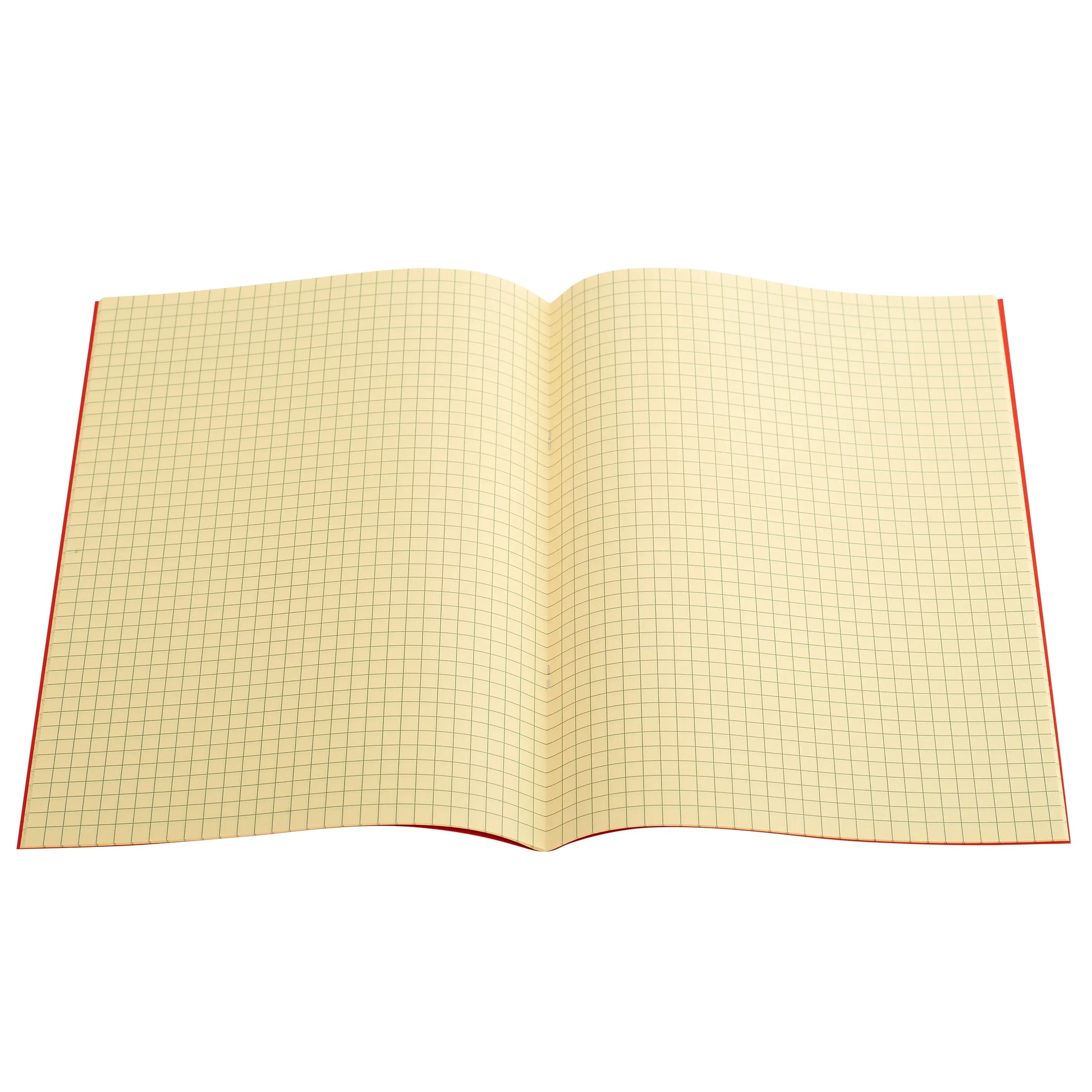 A4 - 7mm Squared Tinted Exercise Book - (Red Cover) | The Dyslexia Shop