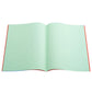 A4 - 7mm Squared Tinted Exercise Book - (Red Cover) | The Dyslexia Shop