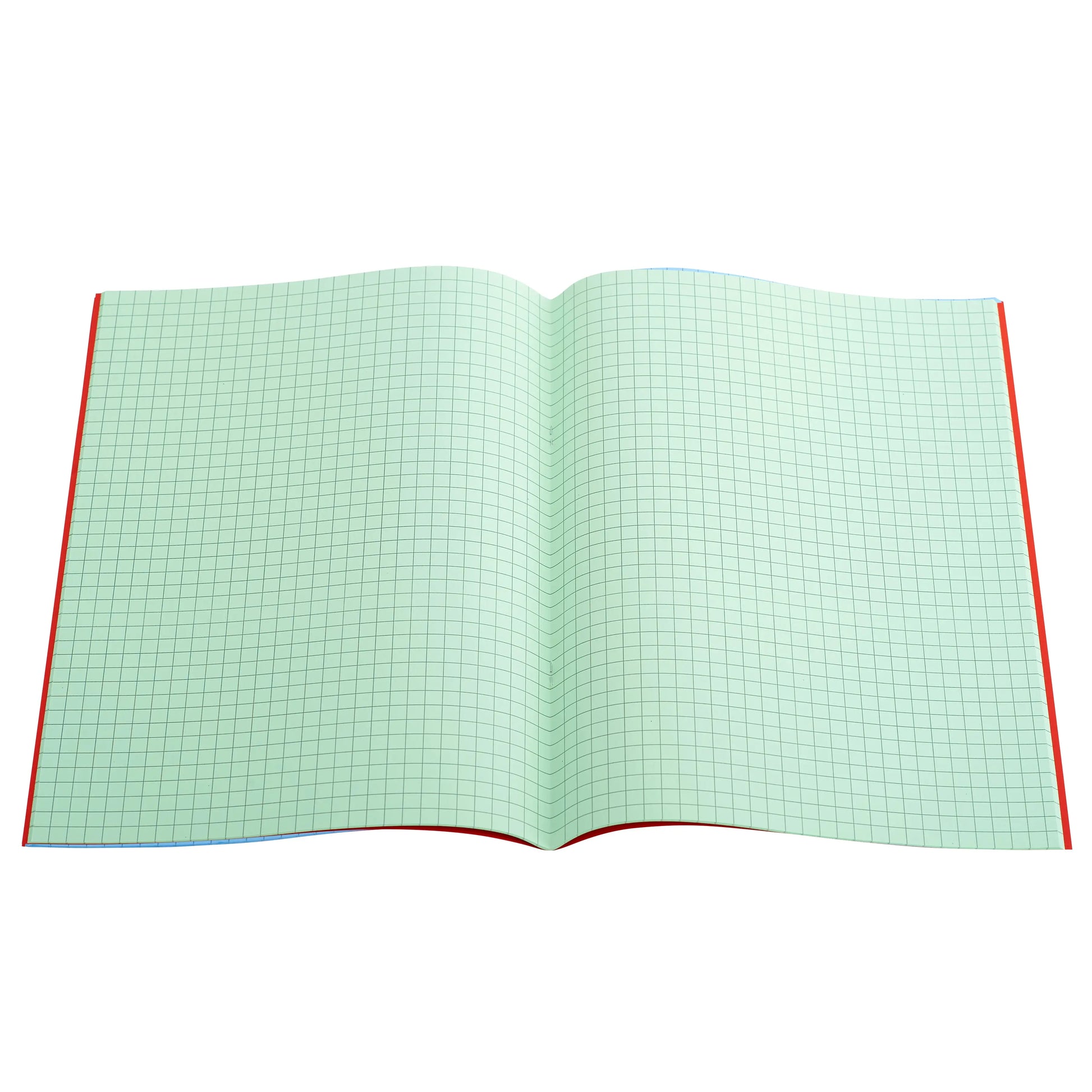 A4 - 7mm Squared Tinted Exercise Book - (Red Cover) | The Dyslexia Shop