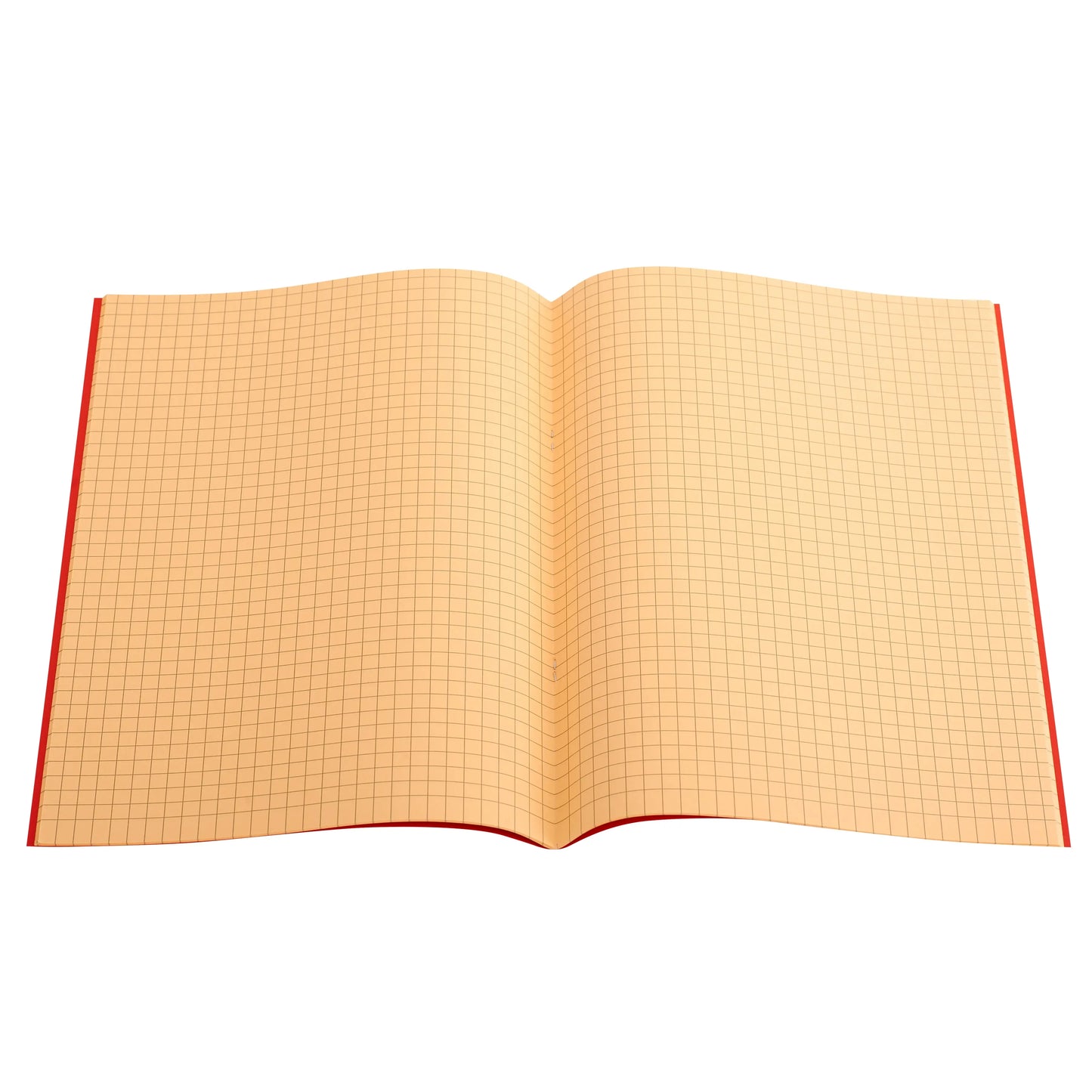 A4 - 7mm Squared Tinted Exercise Book - (Red Cover) | The Dyslexia Shop