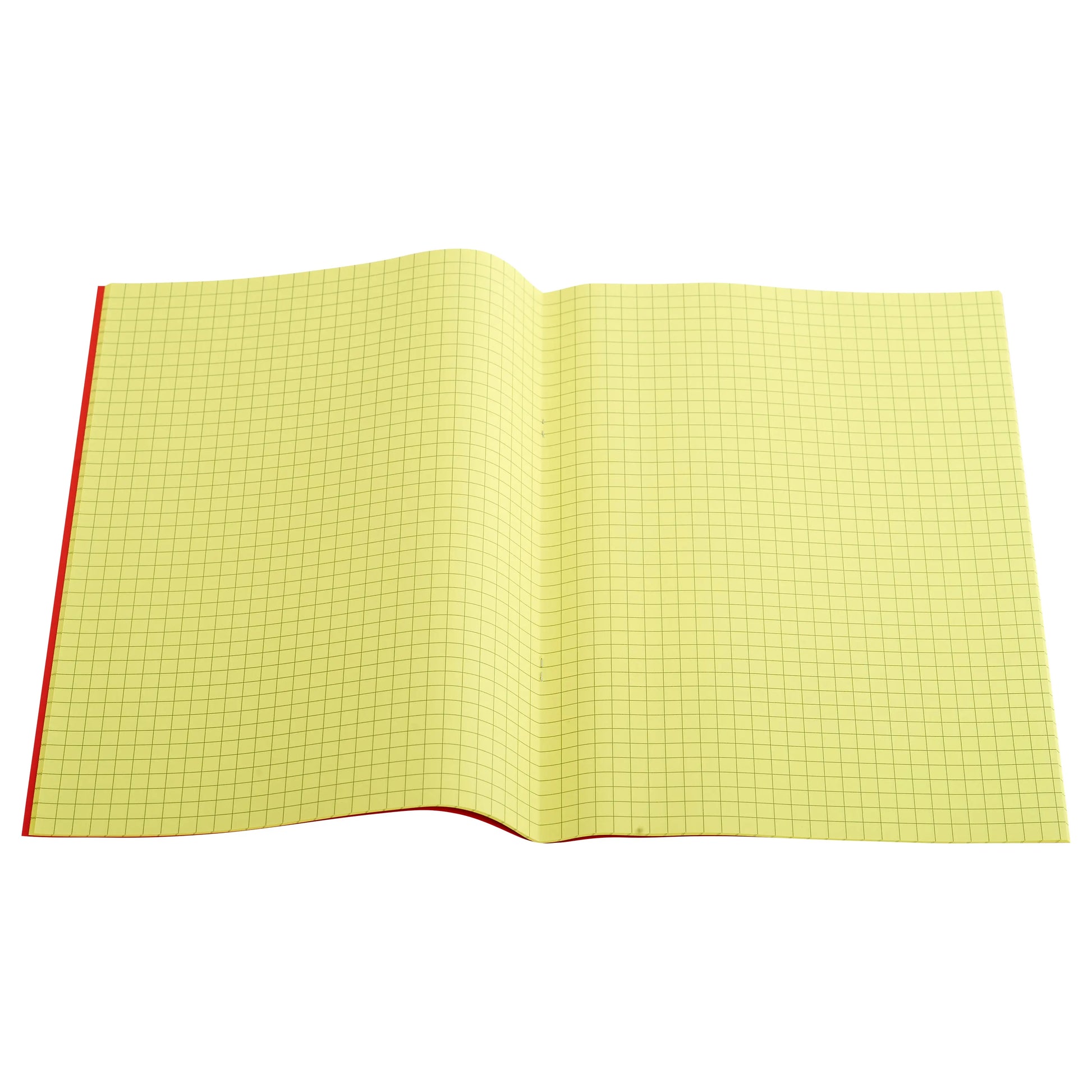 A4 - 7mm Squared Tinted Exercise Book - (Red Cover) | The Dyslexia Shop