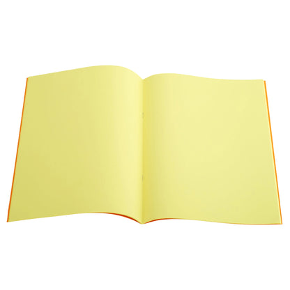A4 - Plain Tinted Paper - Exercise Books (Orange Cover) | The Dyslexia Shop