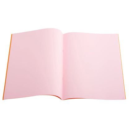 A4 - Plain Tinted Paper - Exercise Books (Orange Cover) | The Dyslexia Shop