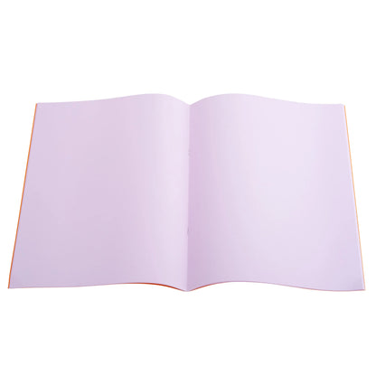 A4 - Plain Tinted Paper - Exercise Books (Orange Cover) | The Dyslexia Shop