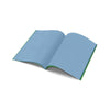 A4 - Project Book - 10mm Lined and Plain on Alternate Page Tinted (Green Cover) | The Dyslexia Shop