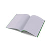 A4 - Project Book - 10mm Lined and Plain on Alternate Page Tinted (Green Cover) | The Dyslexia Shop