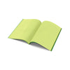 A4 - Project Book - 10mm Lined and Plain on Alternate Page Tinted (Green Cover) | The Dyslexia Shop