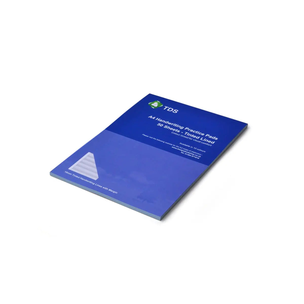 A4 Tinted Handwriting Practice Pads - (10mm Ruled) | The Dyslexia Shop