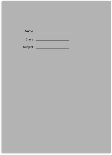 A4 White Paper Exercise Book 7mm Lined - 48 Pages with Margin | The Dyslexia Shop