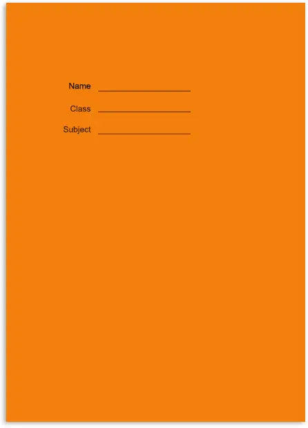 A4 White Paper Exercise Book 7mm Lined - 48 Pages with Margin | The Dyslexia Shop