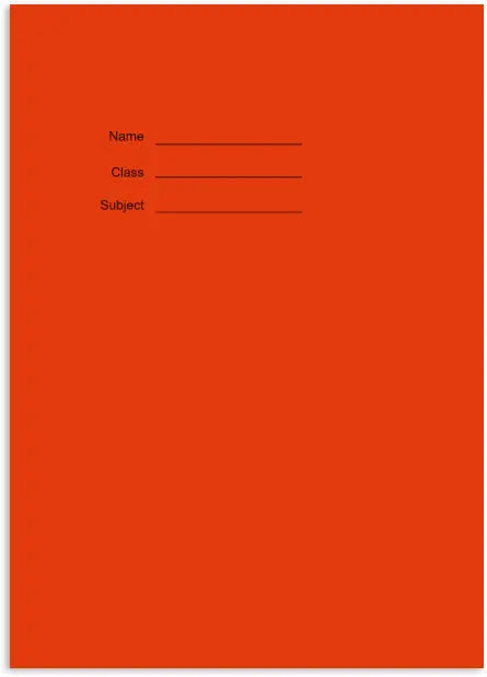 A4 White Paper Exercise Book 7mm Lined - 48 Pages with Margin | The Dyslexia Shop