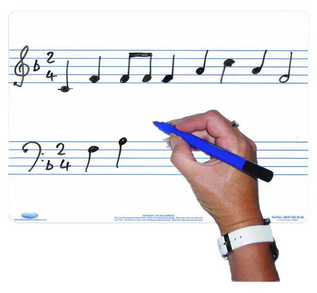 A4 Whiteboard Set - Music | The Dyslexia Shop