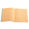 A5 (9" x 7") - 10mm Squared Coloured Paper Exercise Book | The Dyslexia Shop