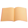 A5 (9" x 7") - 7mm Squared Tinted Paper - Exercise Book (Red Cover) | The Dyslexia Shop