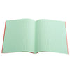 A5 (9" x 7") - 7mm Squared Tinted Paper - Exercise Book (Red Cover) | The Dyslexia Shop