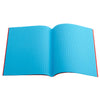 A5 (9" x 7") - 7mm Squared Tinted Paper - Exercise Book (Red Cover) | The Dyslexia Shop