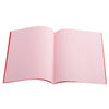 A5 (9" x 7") - 7mm Squared Tinted Paper - Exercise Book (Red Cover) | The Dyslexia Shop