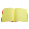 A5 (9" x 7") - 7mm Squared Tinted Paper - Exercise Book (Red Cover) | The Dyslexia Shop