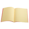 A5 (9" x 7") - 7mm Squared Tinted Paper - Exercise Book (Red Cover) | The Dyslexia Shop